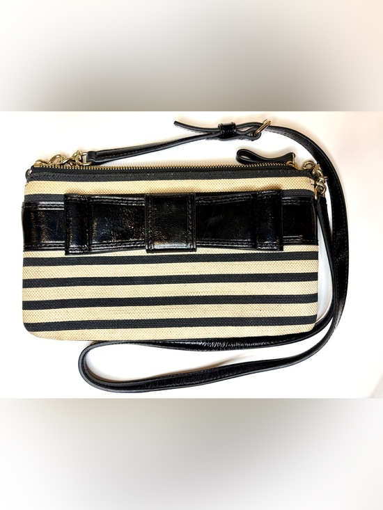 kate spade Handbags - Kate Spade New York Vintage Celina Black & Tan Crossbody Bag Patent Leather Trim